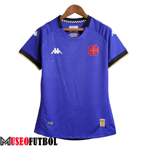 Camisetas De Futbol CR Vasco Da Gama Mujer Azul 2023/2024