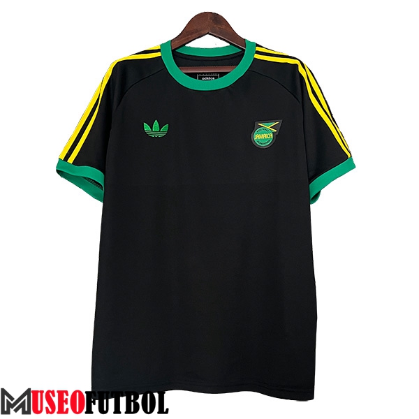 Camiseta Entrenamiento Jamaica Negro/Verde/Amarillo 2024/2025