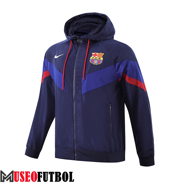 Rompevientos FC Barcelona Azul Oscuro 2024/2025