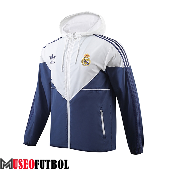 Rompevientos Real Madrid Blanco/Azul 2024/2025