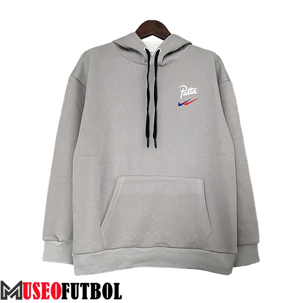 Sudadera De Entrenamiento Capucha Nike Gris 2024/2025