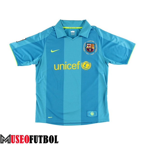 Camisetas De Futbol FC Barcelona Retro Ninos Segunda 2007/2008