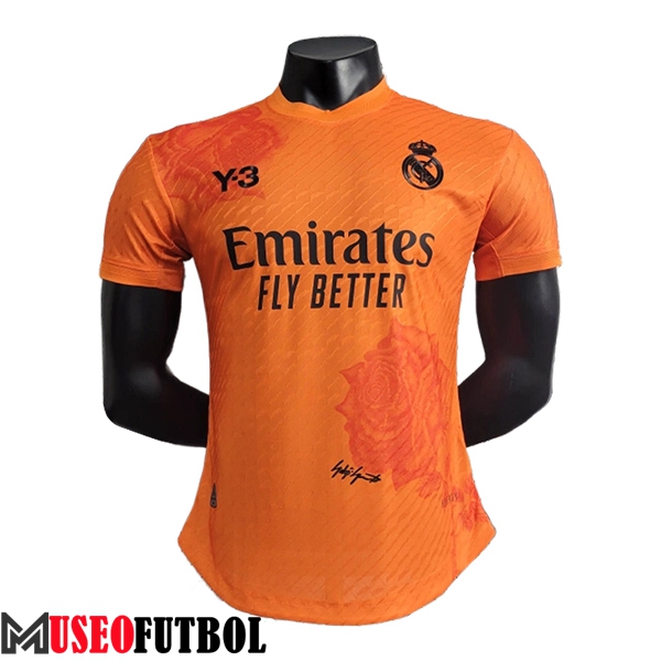 Camisetas De Futbol Real Madrid Y3 Naranja Special Edition 2024/2025