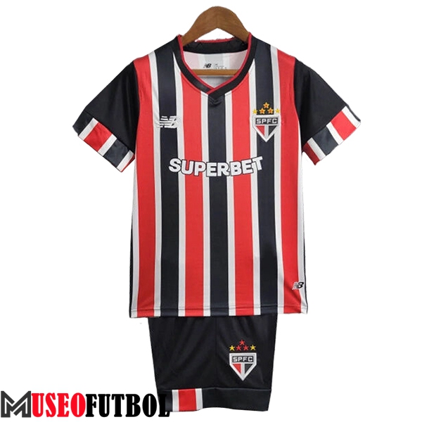 Camisetas De Futbol Sao Paulo FC Ninos Segunda 2024/2025