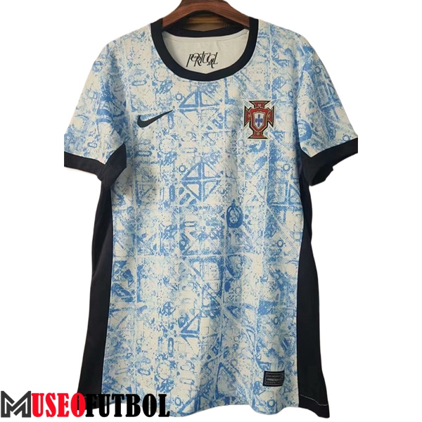 Camisetas De Futbol Portugal Mujer Segunda 2024/2025