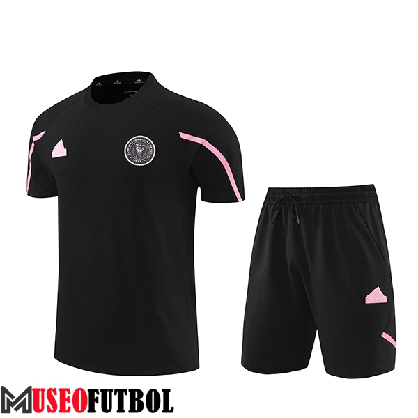 Camiseta Entrenamiento + Cortos Inter Miami CF Negro/Rosa 2024/2025