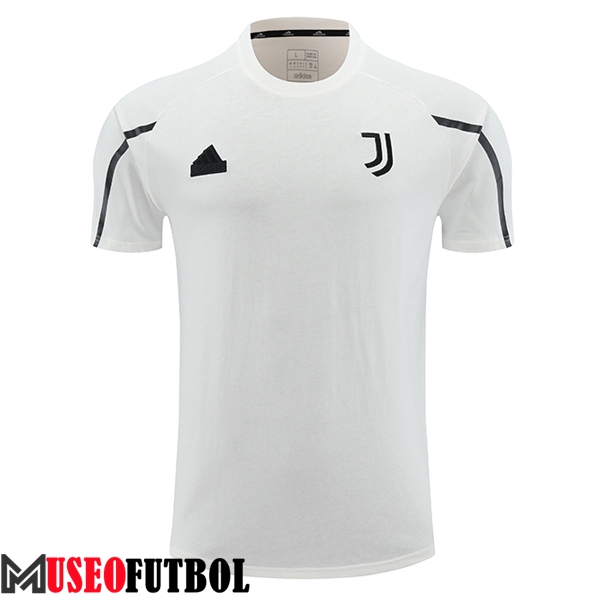 Camiseta Entrenamiento Juventus Blanco/Negro 2024/2025