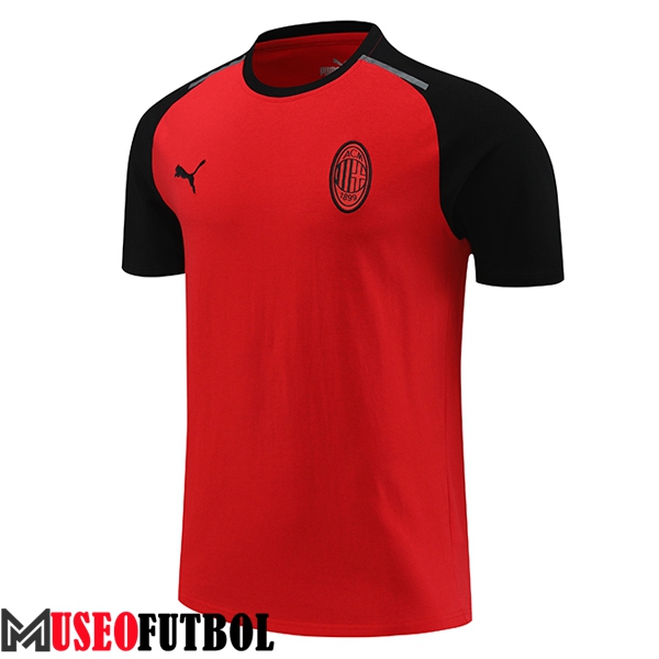 Camiseta Entrenamiento AC Milan Rojo/Negro 2024/2025