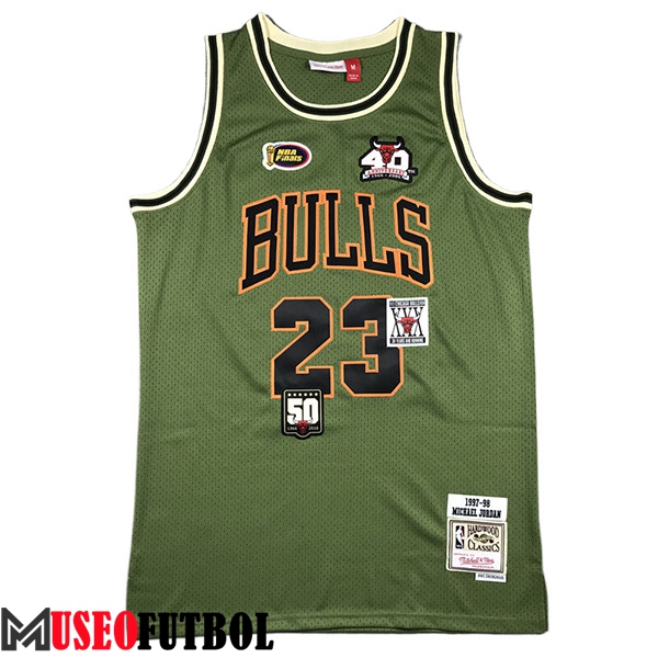 Camisetas NBA Chicago Bulls (JORDAN #23) 2024/25 Verde