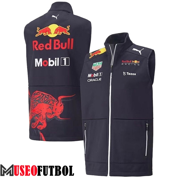 Chaquetas F1 RedBull Racing Team Negro/Rojo 2024