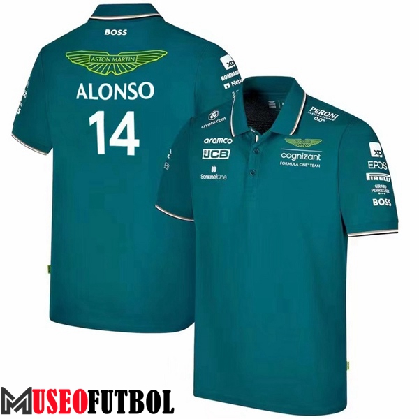 Polo F1 Aston Martin Team (ALONSO #14) Verde 2024