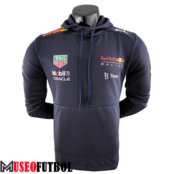 Sudadera Capucha F1 RedBull Racing Team Azul marino 2024