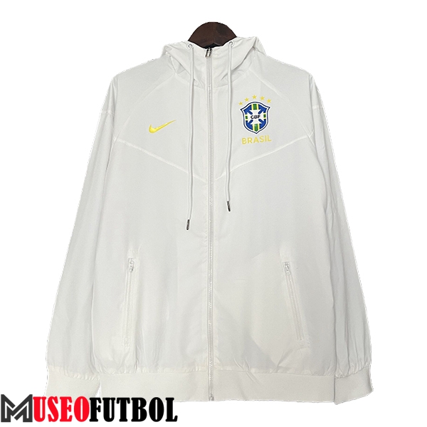 Rompevientos Brasil Blanco 2024/2025