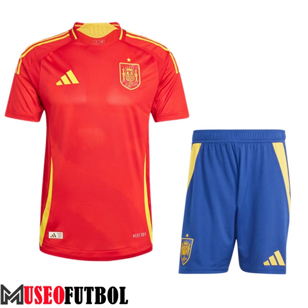 Camisetas De Futbol España Ninos Primera UEFA Euro 2024