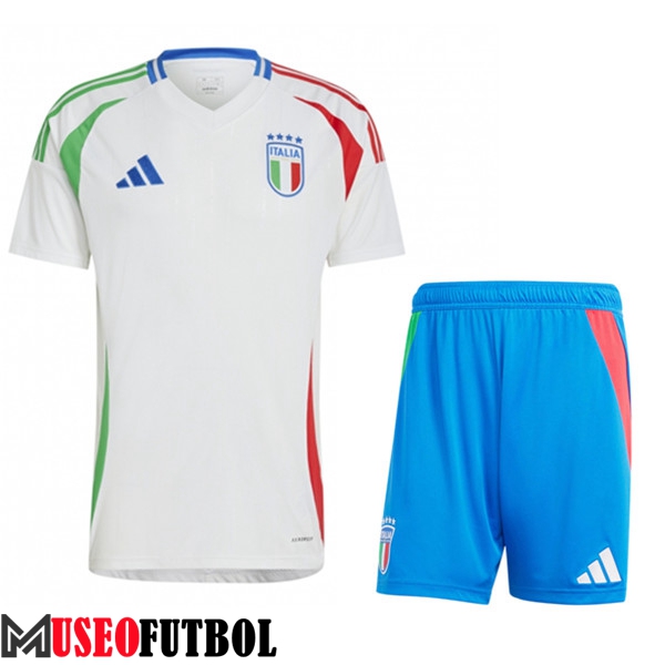 Camisetas De Futbol Italia Ninos Segunda UEFA Euro 2024