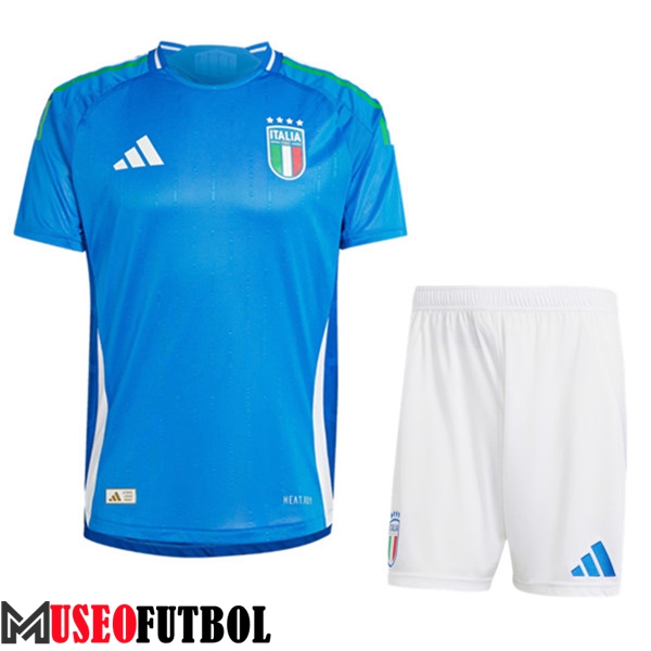 Camisetas Futbol Italia Primera + Cortos UEFA Euro 2024