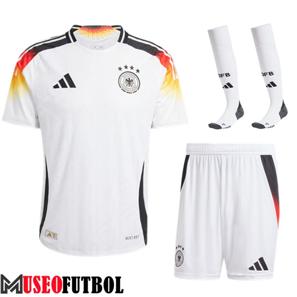 Camisetas Futbol Alemania Primera (Cortos + Calcetines) UEFA Euro 2024