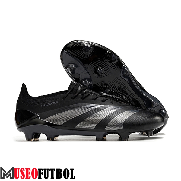 Adidas Botas De Fútbol Predator Elite FG Negro/Gris