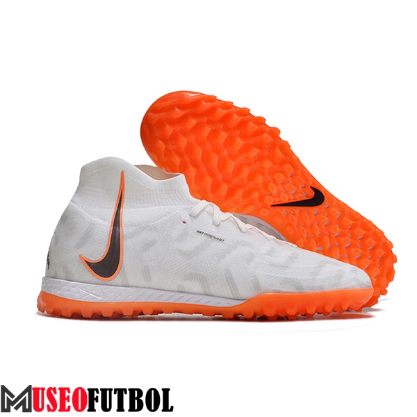 Nike Botas De Fútbol Phantom Luna Elite NU TF Blanco/Naranja