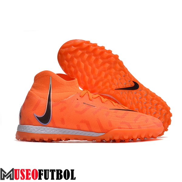 Nike Botas De Fútbol Phantom Luna Elite NU TF Naranja/Negro