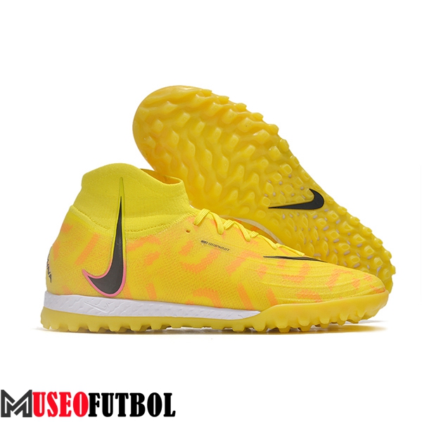 Nike Botas De Fútbol Phantom Luna Elite NU TF Amarillo/Negro