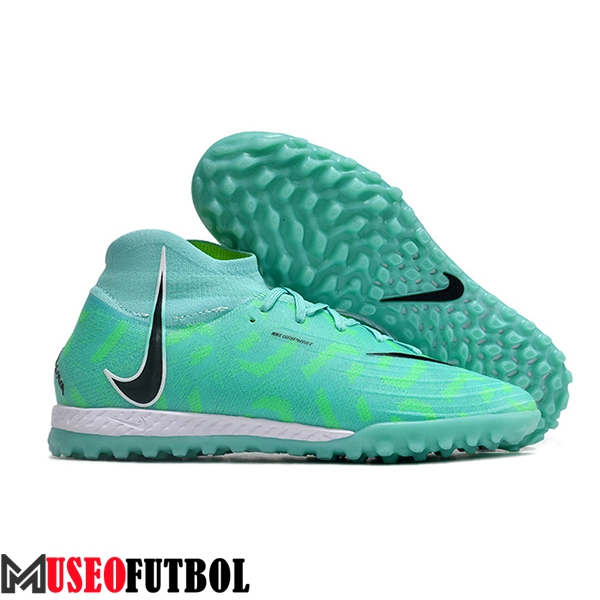 Nike Botas De Fútbol Phantom Luna Elite NU TF Verde/Negro -02