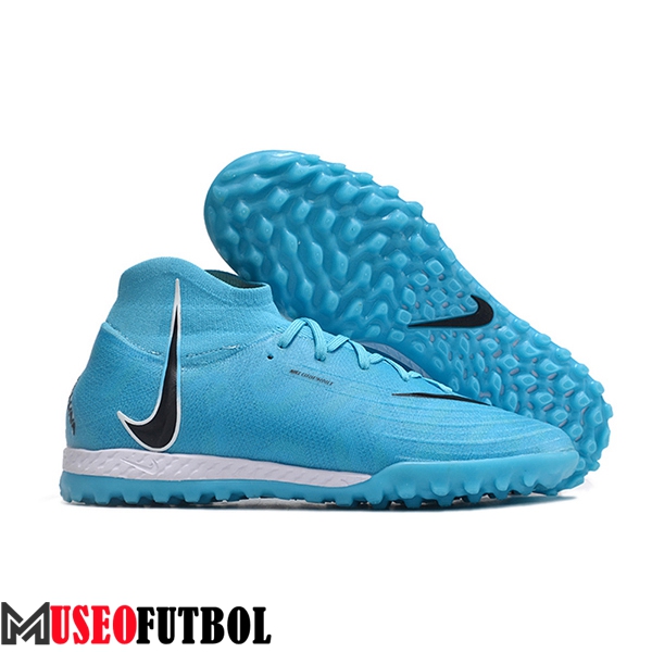 Nike Botas De Fútbol Phantom Luna Elite NU TF Azul/Negro -02