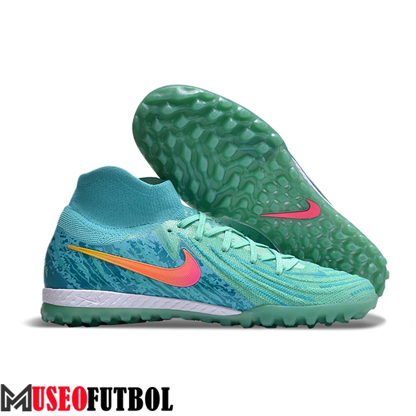 Nike Botas De Fútbol Phantom Luna Elite NU TF Verde/Rosa