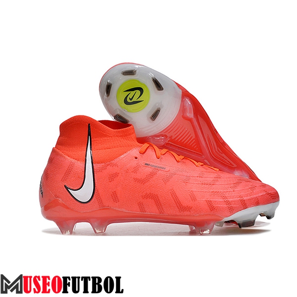 Nike Botas De Fútbol Phantom Luna Elite NU FG Naranja/Blanco