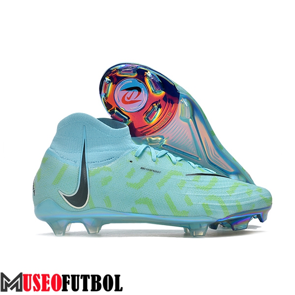 Nike Botas De Fútbol Phantom Luna Elite NU FG Azul/Negro