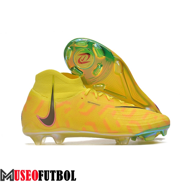 Nike Botas De Fútbol Phantom Luna Elite NU FG Amarillo/Negro