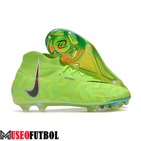 Nike Botas De Fútbol Phantom Luna Elite NU FG Verde/Negro