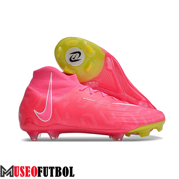 Nike Botas De Fútbol Phantom Luna Elite NU FG Rosa/Blanco