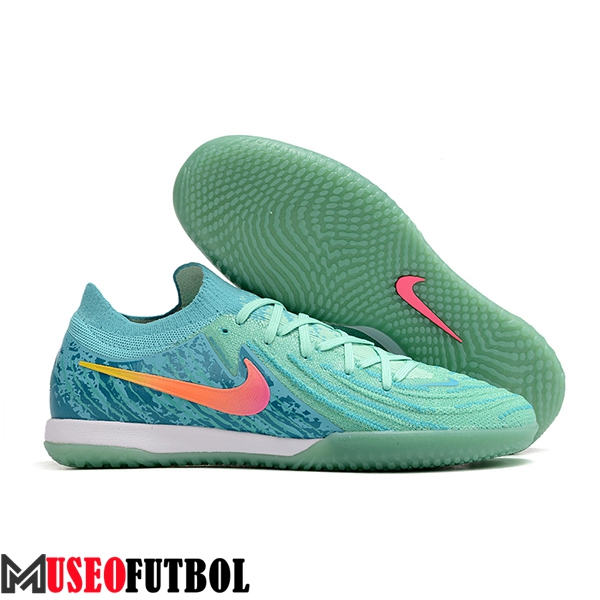 Nike Botas De Fútbol Phantom GX II Elite IC Verde/Rosa