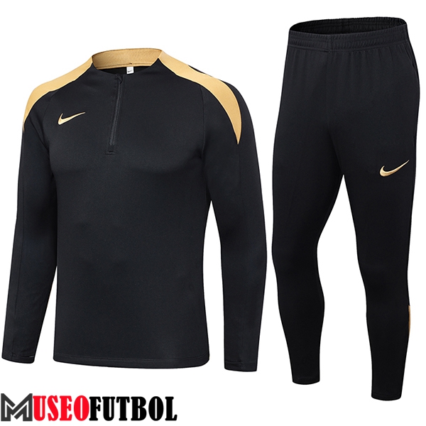 Chandal Equipos De Futbol Nike Negro/Amarillo 2024/2025