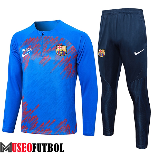 Chandal Equipos De Futbol FC Barcelona Azul/Rojo 2024/2025