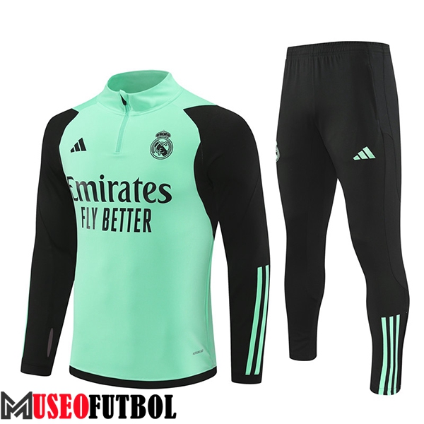 Chandal Equipos De Futbol Real Madrid Verde/Negro 2024/2025