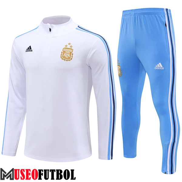 Chandal Equipos De Futbol Argentina Blanco/Azul 2024/2025