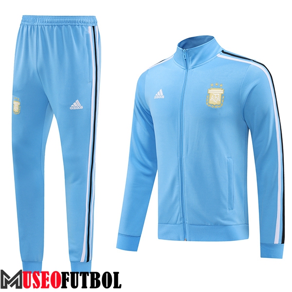 Chandal Equipos De Futbol Chaquetas Argentina Azul Claro 2024/2025