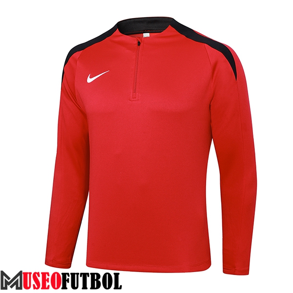 Sudadera De Entrenamiento Nike Rojo/Negro 2024/2025 -02