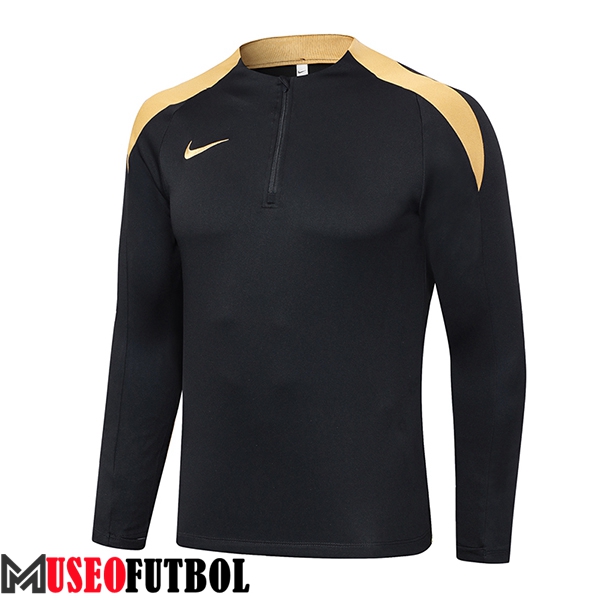 Sudadera De Entrenamiento Nike Negro/Amarillo 2024/2025