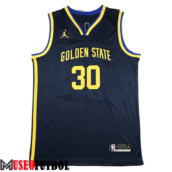 Camisetas NBA Golden State Warriors (CURRY #30) 2024/25 Azul/Amarillo