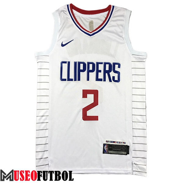 Camisetas NBA Los Angeles Clippers (LEONARD #2) 2024/25 Blanco