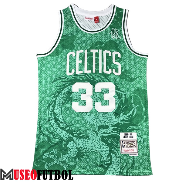 Camisetas NBA Boston Celtics (BIRD #33) 2024/25 Azul/Rojo