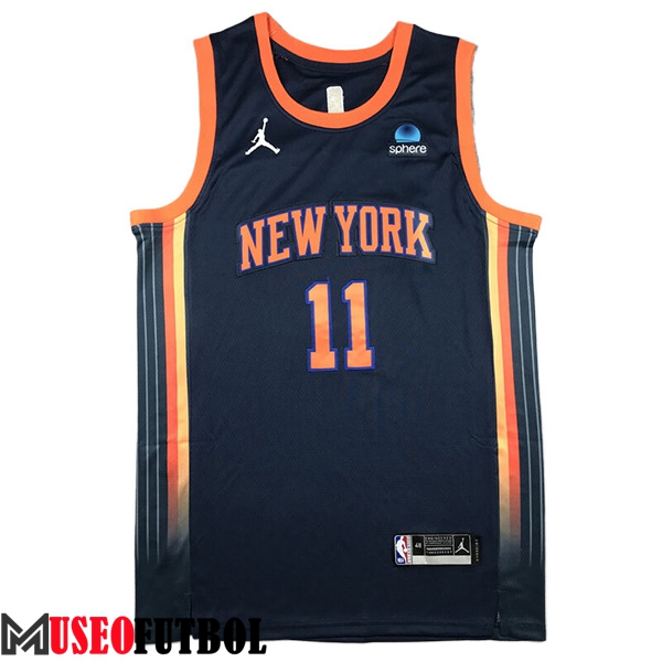 Camisetas NBA New York Knicks (MarrónSON #11) 2024/25 Azul/Rojo