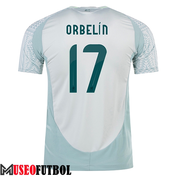 Camiseta Equipo Nacional México (ORBELIN #17) 2024/2025 Segunda