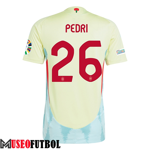 Camiseta Equipo Nacional España (PEDRI #26) 2024/2025 Segunda