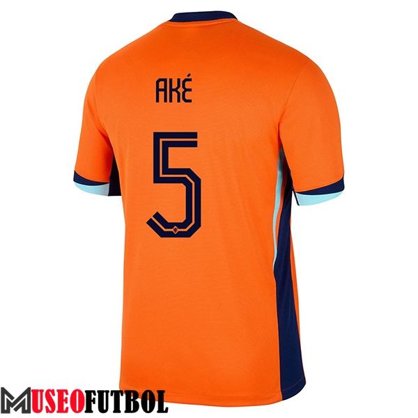 Camiseta Equipo Nacional Países Bajos (AKE #5) 2024/2025 Primera