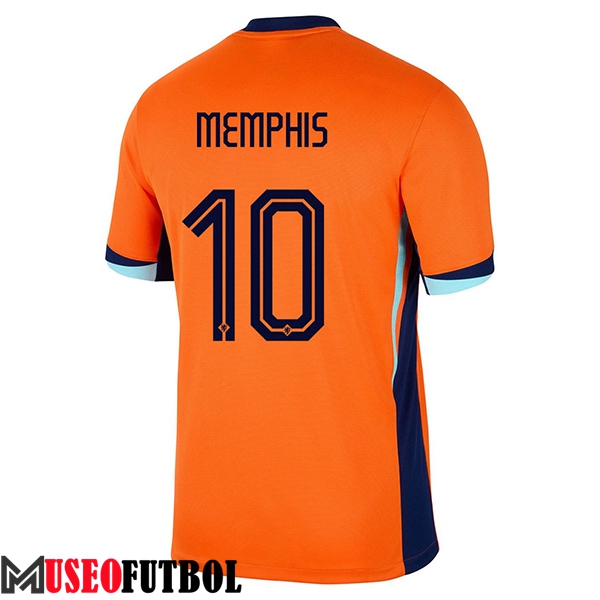 Camiseta Equipo Nacional Países Bajos (MEMPHIS #10) 2024/2025 Primera