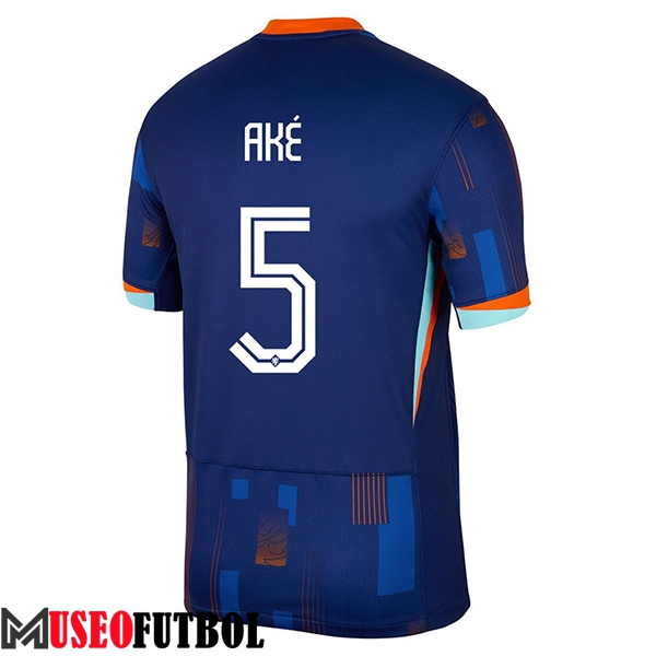 Camiseta Equipo Nacional Países Bajos (AKE #5) 2024/2025 Segunda